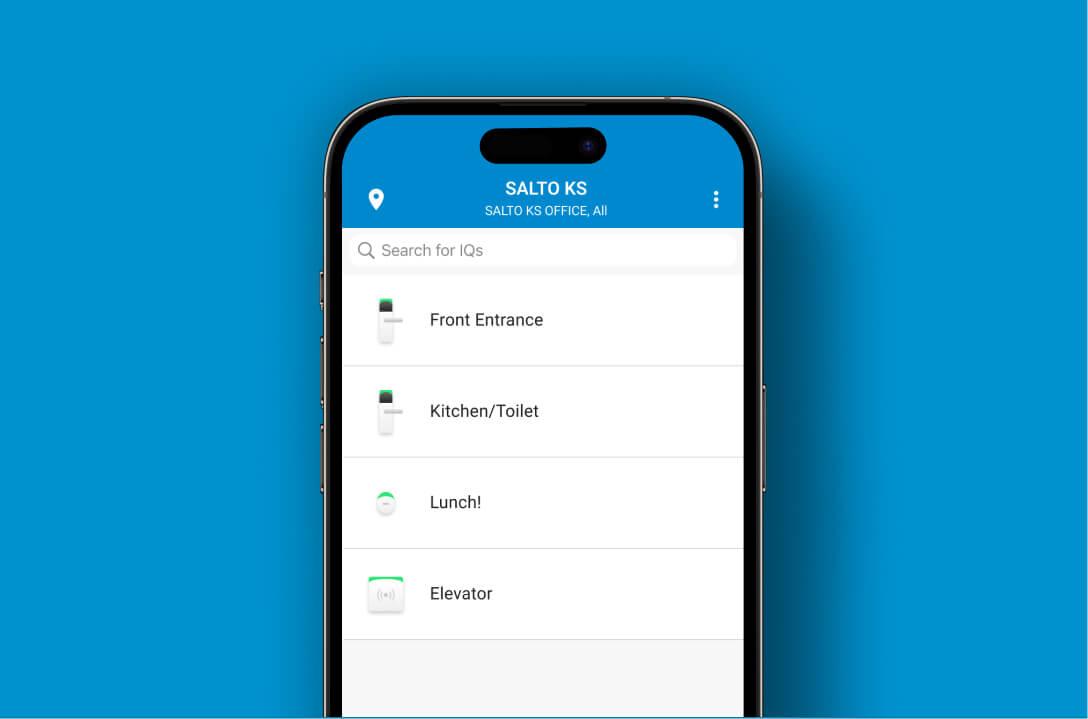 Salto KS - Mobile App software